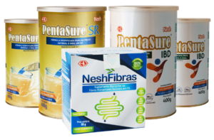Fórmulas de nutrição da Nunesfarma Nesh. 