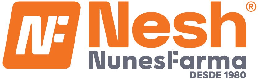 Logotipo Nesh NunesFarma